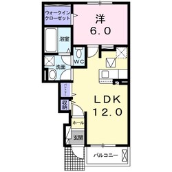 ザ・ビレッジグリーン飾東の物件間取画像